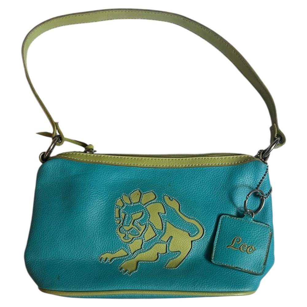 Teal and Green Women's Bag